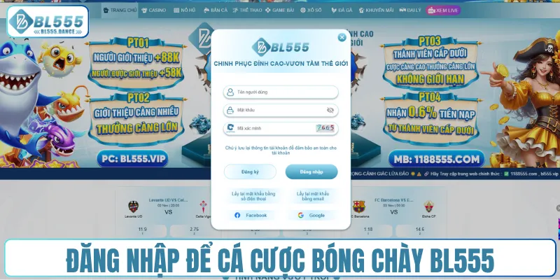 Đăng nhập để Cá Cược Bóng Chày BL555